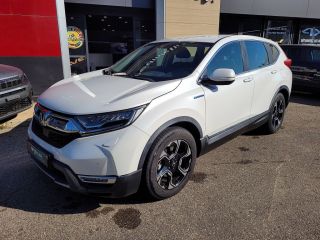 04100 : Hyundai Manosque - Pedinielli - HONDA CR-V HYBRID Elegance - CR-V V - BLANC - Automate à fonct. Continu - Essence / Courant électrique