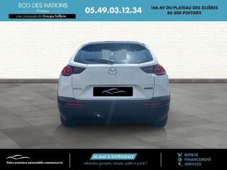 86000 : Hyundai Poitiers - Eco des Nations - MAZDA MX-30 - MX-30 - Blanc - Traction - Electrique