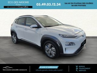 86000 : Hyundai Poitiers - Eco des Nations - HYUNDAI Kona - Kona - Blanc - Traction - Electrique