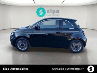 33140 : Hyundai - Sipa Automobiles – Bordeaux Sud - Villenave d’Ornon - FIAT 500e BERLINE Nouvelle 500 - 500 III ELECTRIQUE - Onyx Black - Automate à fonct. Continu - Courant électrique