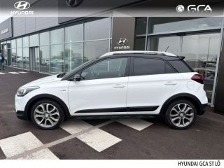 50000 : Hyundai Saint-Lô - GCA - HYUNDAI i20 Active - i20 Active - Polar White/Toit rétro Phantom Black - Traction - Essence
