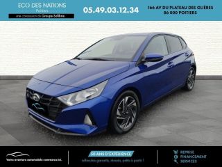 86000 : Hyundai Poitiers - Eco des Nations - HYUNDAI i20 - i20 - Bleu - Traction - Essence