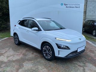 33110 : Hyundai Bordeaux Nord Le Bouscat - Sipa Automobiles - HYUNDAI KONA ELECTRIC Intuitive - KONA - BLANC - Automate à fonct. Continu - Courant électrique