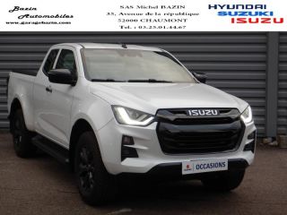 52000 : Hyundai Chaumont - Garage Michel Bazin - ISUZU D-Max - D-Max - Dolomite White nacré - Transmission intégrale enclenc - Diesel