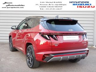 52000 : Hyundai Chaumont - Garage Michel Bazin - HYUNDAI Tucson - Tucson - Sunset Red Métal/Toit/rétros Black - Traction - Hybride : Essence/Electrique