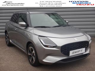 52000 : Hyundai Chaumont - Garage Michel Bazin - SUZUKI Swift - Swift - Premium Silver Metal - Traction - Essence/Micro-Hybride