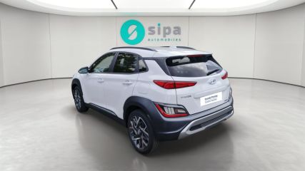 33140 : Hyundai Bordeaux Sud Villenave d'Ornon - Sipa Automobiles - HYUNDAI KONA HYBRID Executive - KONA HYBRID (10/2020) - BLANC - Automate sequentiel - Essence / Courant électrique