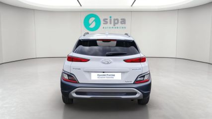 33140 : Hyundai Bordeaux Sud Villenave d'Ornon - Sipa Automobiles - HYUNDAI KONA HYBRID Executive - KONA HYBRID (10/2020) - BLANC - Automate sequentiel - Essence / Courant électrique