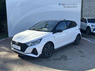 33110 : Hyundai Bordeaux Nord Le Bouscat - Sipa Automobiles - HYUNDAI i20 N Line Creative - i20 III - BLANC - Automate sequentiel - Essence sans plomb