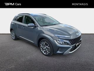 45200 : Hyundai Montargis - BPM Cars - HYUNDAI Kona - Kona - Dark Night Métal - Traction - Hybride : Essence/Electrique