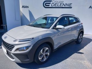 30100 : Hyundai Alès - Auto Hall - HYUNDAI KONA HYBRID Intuitive - KONA - Gris - Automate sequentiel - Essence / Courant électrique