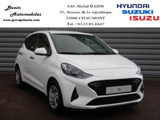 52000 : Hyundai Chaumont - Garage Michel Bazin - HYUNDAI i10 - i10 - Atlas White - Traction - Essence