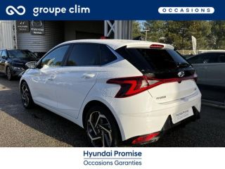 87280 : Hyundai Limoges - Motors Cars - HYUNDAI i20 - i20 - Polar White Métal/Toit/rétros Black - Traction - Essence/Micro-Hybride
