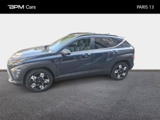 75013 : Hyundai Paris 13 - BPM Cars - HYUNDAI Kona - Kona - Denim Blue perlé métallisé - Traction - Hybride : Essence/Electrique