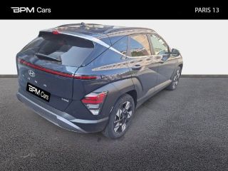 75013 : Hyundai Paris 13 - BPM Cars - HYUNDAI Kona - Kona - Denim Blue perlé métallisé - Traction - Hybride : Essence/Electrique