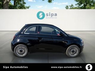 31200 : Hyundai TOULOUSE NORD - AUTO NORD - FIAT 500e CABRIOLET RED - 500 III ELECTRIQUE - NOIR - Automate à fonct. Continu - Courant électrique
