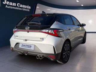 06130 : Hyundai Grasse - Garage Jean Cauvin - HYUNDAI i20 N Line Michel Vaillant - i20 III - Noir - Automate sequentiel - Essence sans plomb