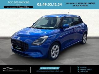 86000 : Hyundai Poitiers - Eco des Nations - SUZUKI Swift - Swift - Frontier Blue Pearl Metal - Traction - Essence/Micro-Hybride