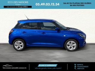 86000 : Hyundai Poitiers - Eco des Nations - SUZUKI Swift - Swift - Frontier Blue Pearl Metal - Traction - Essence/Micro-Hybride