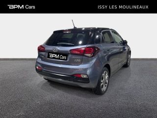 92130 : Hyundai ISSY-LES-MOULINEAUX - ELLIPSE AUTOMOBILES - HYUNDAI i20 - i20 - Sleek Silver Métal/Toit/rétros Black - Traction - Essence