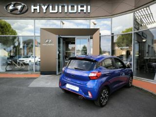 19100 : Hyundai Brive-la-Gaillarde - Garage Pouget - HYUNDAI i10 - i10 - Intense Blue Métal - Traction - Essence