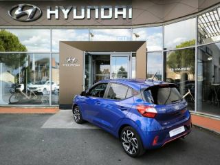 19100 : Hyundai Brive-la-Gaillarde - Garage Pouget - HYUNDAI i10 - i10 - Intense Blue Métal - Traction - Essence