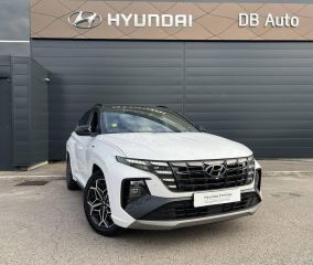 21300 : Hyundai Dijon - Privilège Automobiles - HYUNDAI TUCSON N Line Executive - TUCSON (10/2020-03/2024) - BLANC - Automate sequentiel - Diesel