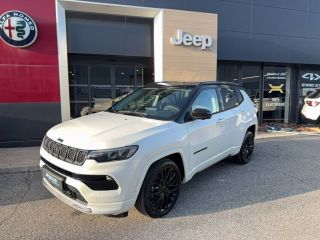 04100 : Hyundai Manosque - Pedinielli - JEEP COMPASS S - COMPASS II - Blanc - Boîte automatique - Essence / Courant électrique