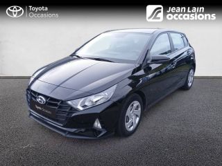 73290 : Hyundai Chambéry - Jean Lain Mobilités - HYUNDAI i20 Initia - i20 III - NOIR - Boîte manuelle - Essence sans plomb