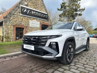 62360 : Hyundai Boulogne-sur-Mer - Garage Du Château - HYUNDAI TUCSON Creative - TUCSON IV - Blanc - Boîte automatique - Essence / Courant électrique