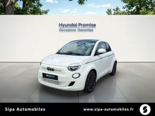 33260 : Hyundai Arcachon - Sipa Automobiles - FIAT 500e BERLINE MY22 SERIE 1 STEP 2 Icône Plus - 500 III ELECTRIQUE - Blanc - Automate à fonct. Continu - Courant électrique