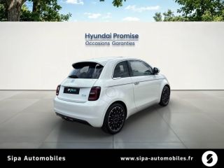 33260 : Hyundai Arcachon - Sipa Automobiles - FIAT 500e BERLINE MY22 SERIE 1 STEP 2 Icône Plus - 500 III ELECTRIQUE - Blanc - Automate à fonct. Continu - Courant électrique