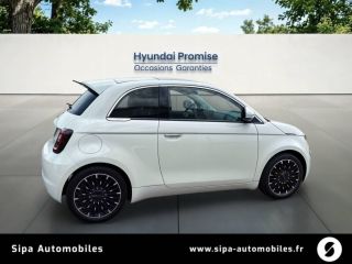 33260 : Hyundai Arcachon - Sipa Automobiles - FIAT 500e BERLINE MY22 SERIE 1 STEP 2 Icône Plus - 500 III ELECTRIQUE - Blanc - Automate à fonct. Continu - Courant électrique