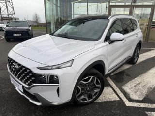 37540 : Hyundai Tours - EOS des Nations - HYUNDAI Santa Fe - Santa Fe - Glacier White Métal - Transmission intégrale - Hybride rechargeable : Essence/Electrique