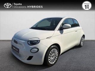 50000 : Hyundai Saint-Lô - GCA - FIAT 500 - 500 - Blanc - Traction - Electrique