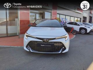 50000 : Hyundai Saint-Lô - GCA - TOYOTA Corolla - Corolla - Blanc lunaire nacré - Traction - Hybride : Essence/Electrique