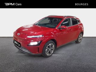 18230 : Hyundai Bourges - ELLIPSE Automobiles - HYUNDAI Kona - Kona - Sunset Red Métal - Traction - Electrique