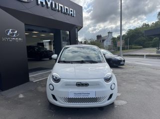 50300 : Hyundai Avranches - GCA - FIAT 500 - 500 - Blanc - Traction - Electrique