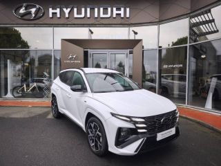 19100 : Hyundai Brive-la-Gaillarde - Garage Pouget - HYUNDAI Tucson - Tucson - Serenity White Métal - Traction - Hybride : Essence/Electrique