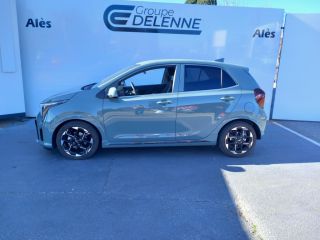 30100 : Hyundai Alès - Auto Hall - KIA PICANTO GT-line - PICANTO III - Vert - Boîte automatisée - Essence sans plomb