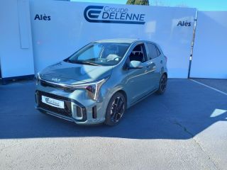 30100 : Hyundai Alès - Auto Hall - KIA PICANTO GT-line - PICANTO III - Vert - Boîte automatisée - Essence sans plomb