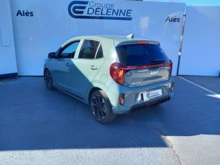 30100 : Hyundai Alès - Auto Hall - KIA PICANTO GT-line - PICANTO III - Vert - Boîte automatisée - Essence sans plomb