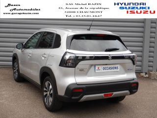 52000 : Hyundai Chaumont - Garage Michel Bazin - SUZUKI S-Cross - S-Cross - Silky Silver métallisé - Transmission intégrale - Essence/Micro-Hybride