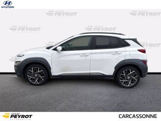 11020 : Hyundai Carcassonne - HMDS - HYUNDAI KONA HYBRID Intuitive - KONA - Atlas White - Automate sequentiel - Essence / Courant électrique