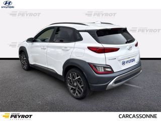 11020 : Hyundai Carcassonne - HMDS - HYUNDAI KONA HYBRID Intuitive - KONA - Atlas White - Automate sequentiel - Essence / Courant électrique