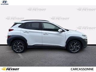 11020 : Hyundai Carcassonne - HMDS - HYUNDAI KONA HYBRID Intuitive - KONA - Atlas White - Automate sequentiel - Essence / Courant électrique