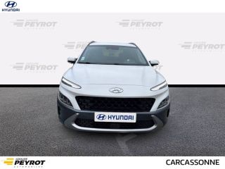 11020 : Hyundai Carcassonne - HMDS - HYUNDAI KONA HYBRID Intuitive - KONA - Atlas White - Automate sequentiel - Essence / Courant électrique