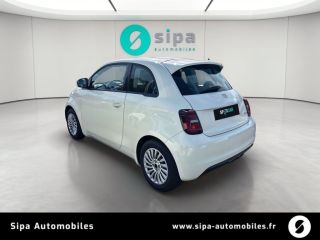 33140 : Hyundai - Sipa Automobiles – Bordeaux Sud - Villenave d’Ornon - FIAT 500e BERLINE MY22 SERIE 1 STEP 1 Icône Plus '2021' - 500 III ELECTRIQUE - Bossanova White - Automate à fonct. Continu - Courant électrique