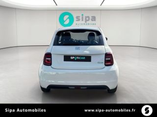 33140 : Hyundai - Sipa Automobiles – Bordeaux Sud - Villenave d’Ornon - FIAT 500e BERLINE MY22 SERIE 1 STEP 1 Icône Plus '2021' - 500 III ELECTRIQUE - Bossanova White - Automate à fonct. Continu - Courant électrique