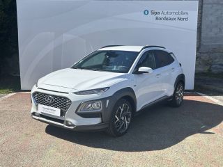 33110 : Hyundai Bordeaux Nord Le Bouscat - Sipa Automobiles - HYUNDAI KONA HYBRID Edition #1 - KONA - BLANC - Automate sequentiel - Essence / Courant électrique